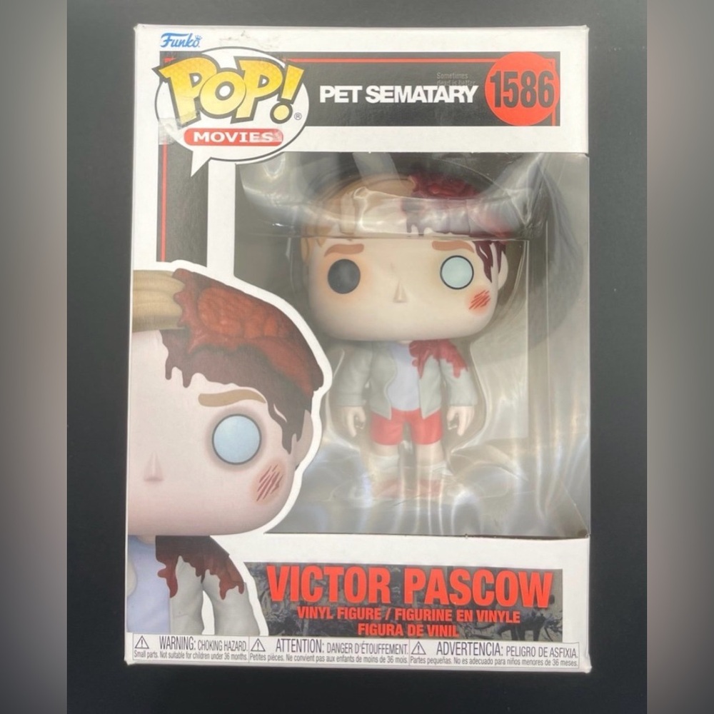 Funko Pop Movies #1586 Pet Sematary Victor Brand New - Picture 4 of 7